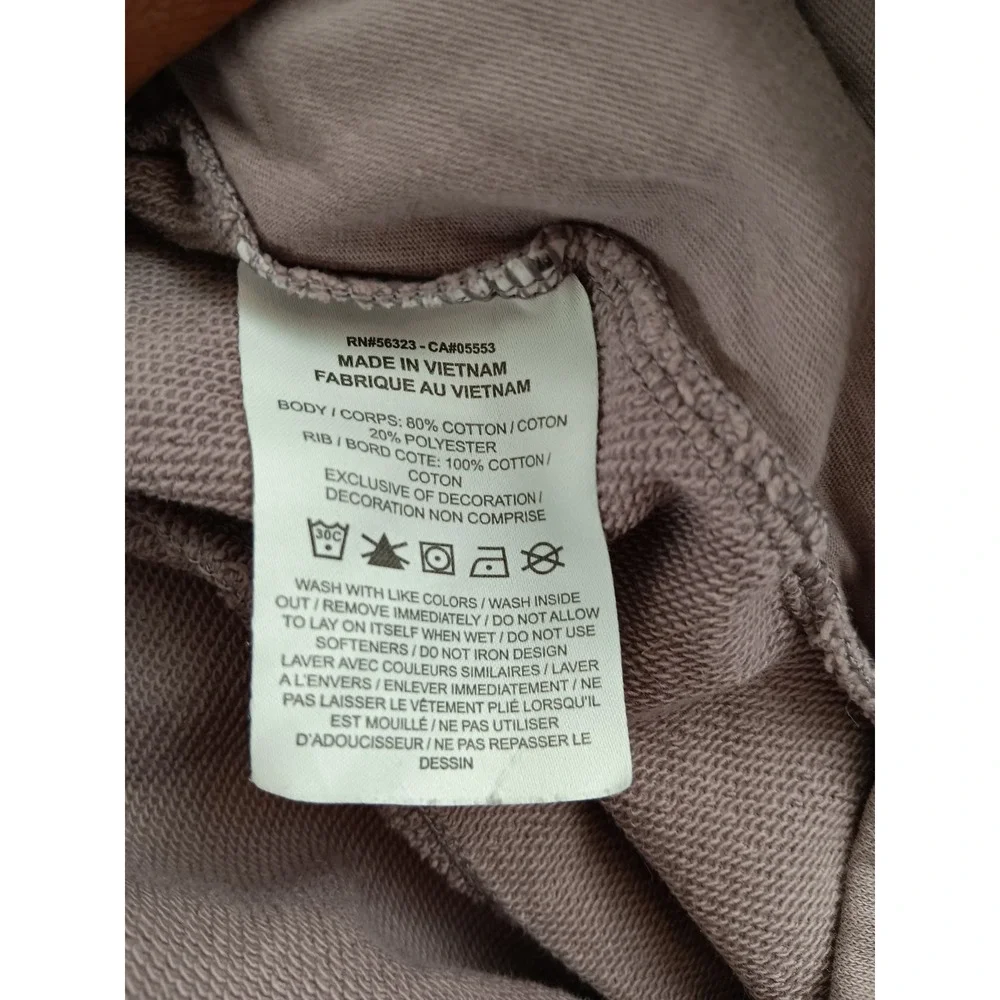 Nike Heritage French Colorblock Jogger Pants Women's Size Large Lavender‎ Gray